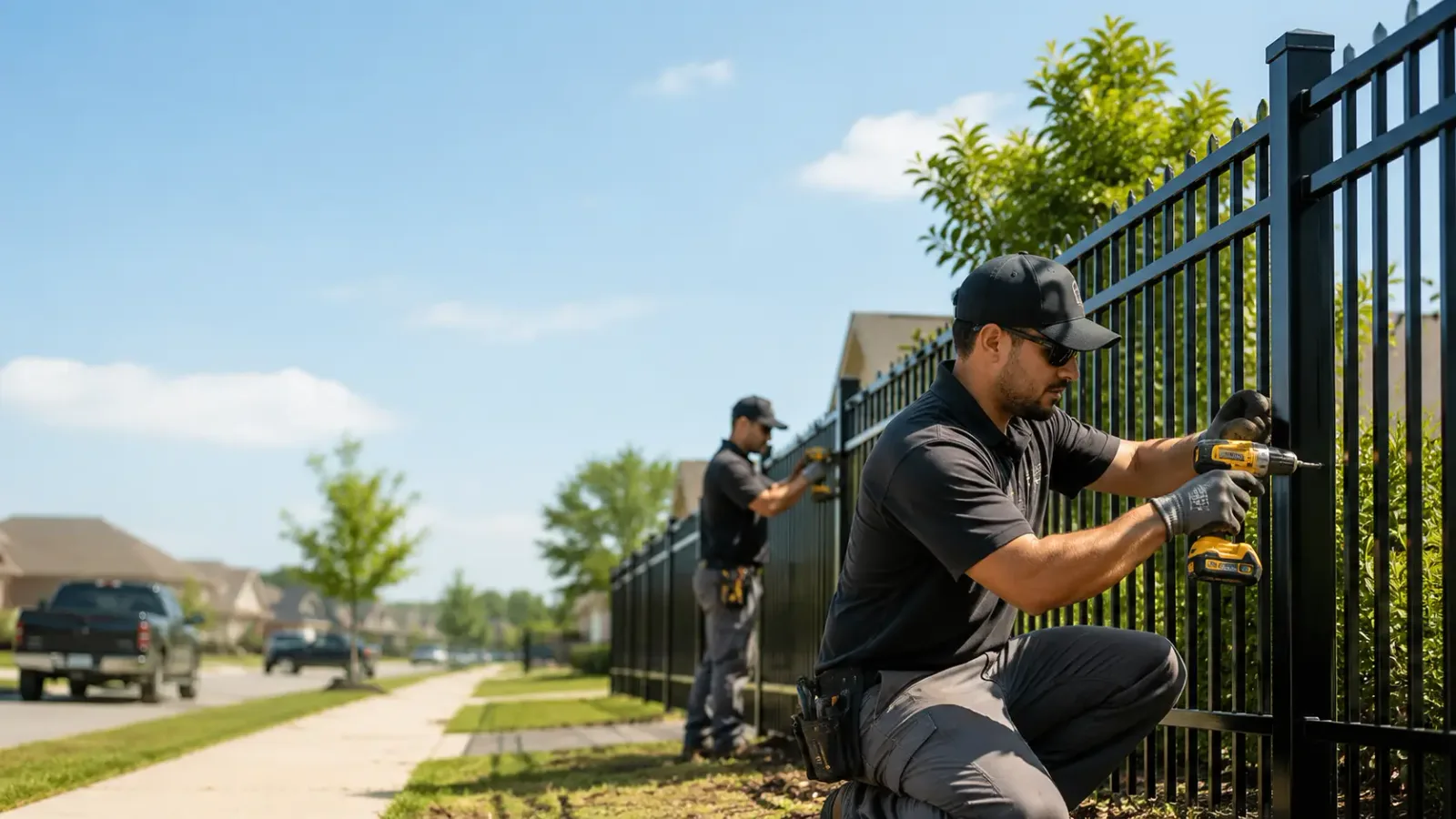Metal Fence Installation in Elkhorn, WV